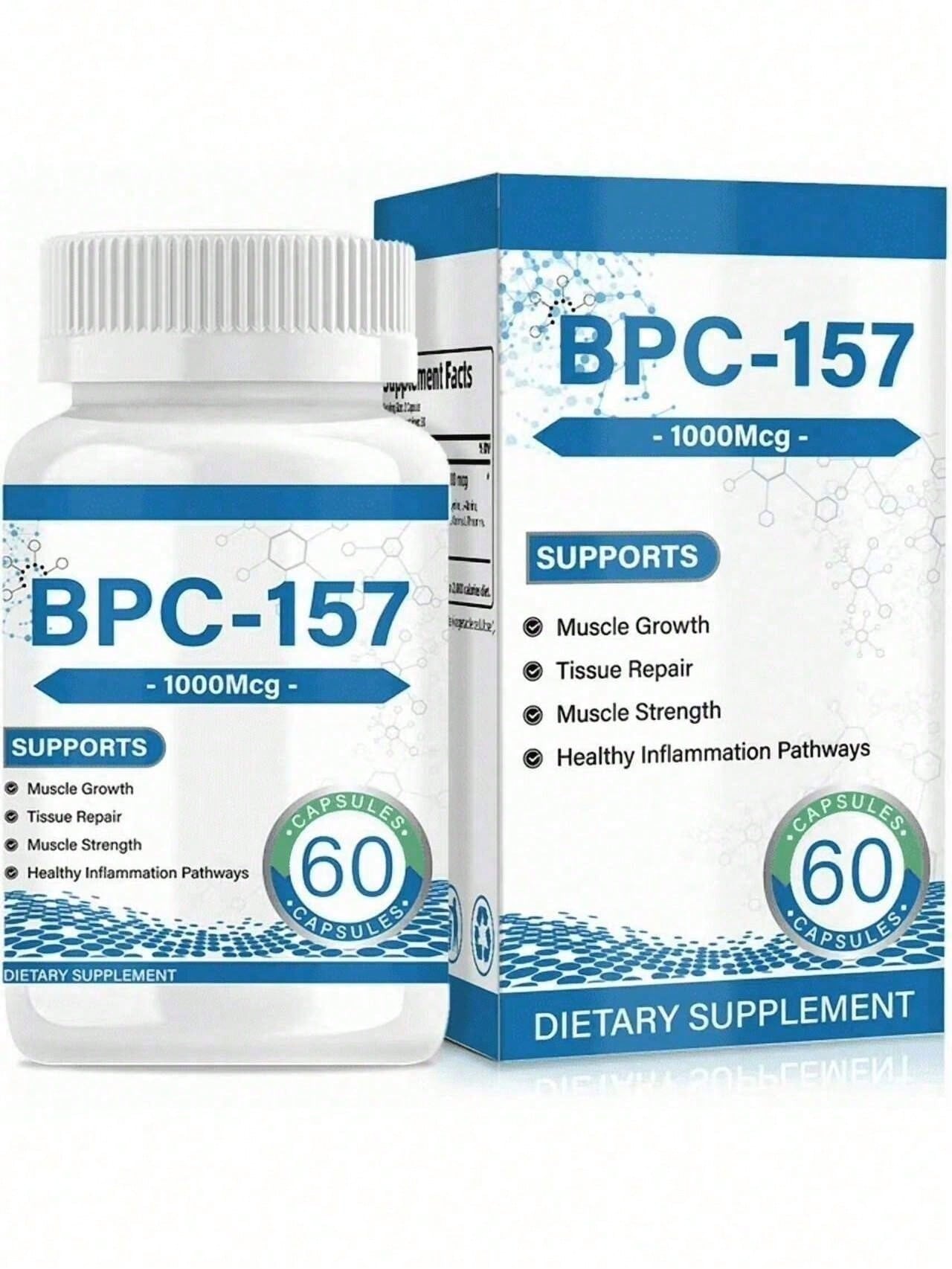 BPC-157 Supplement 1000mcg for Tissue Repair & Joint Health -60 Capsul The Wellness Company BPC-157 Supplement 1000mcg for Tissue Repair & Joint Health -60 Capsul The Wellness Company