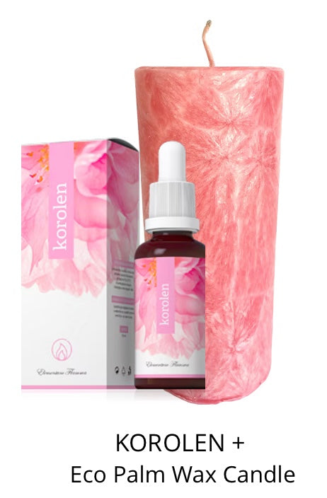 KOROLEN + Eco Palm Wax Candle