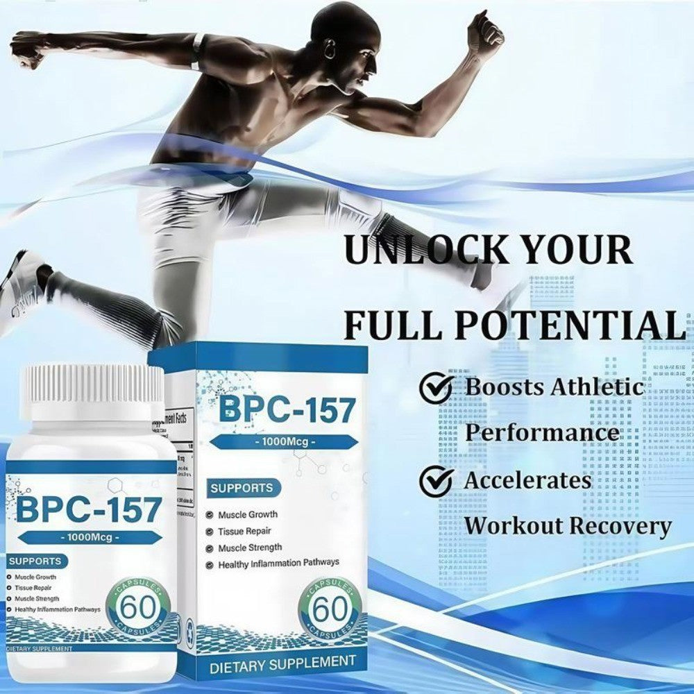 BPC-157 Supplement 1000mcg for Tissue Repair & Joint Health -60 Capsules