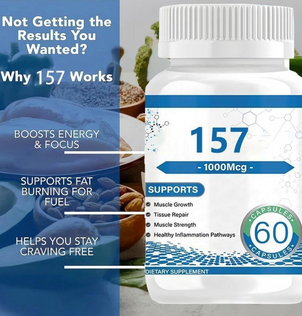 BPC-157 Supplement 1000mcg for Tissue Repair & Joint Health -60 Capsules